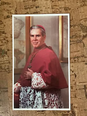 Vintage Reverand Fulton J. Sheen 6th Bishop Of Rochester Funeral Prayer Card • $5