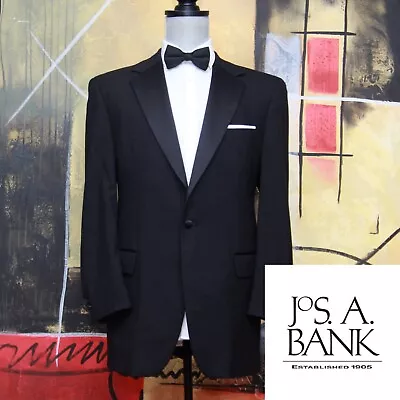 42L Jos A Bank Tuxedo Formal Dinner Jacket Blazer C080621 • $69.95