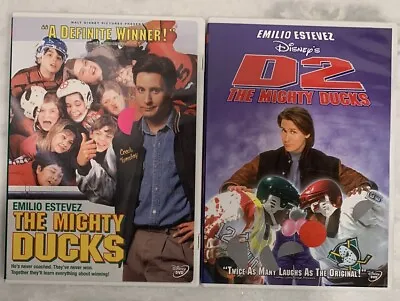 The Mighty Ducks / D2: The Mighty Ducks (DVD 1992/1994) Emilio Estevez OOP HTF • $7.20