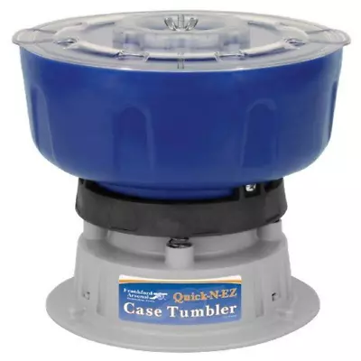 Frankford Arsenal Quick-N-EZ Vibratory Case Tumbler With 110-Volt Blue/Grey  • $76.81