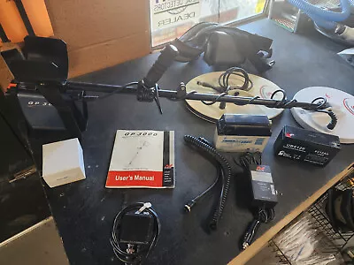 Minelab GP 3000 Pulse Induction Metal Detector With 2 Coils - Good Condition! • $930