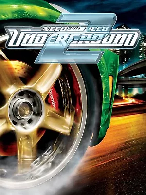 Need For Speed Underground2 NFS Racing Video Game Cover Wall Art 11x14 PS2 Print • £14.45