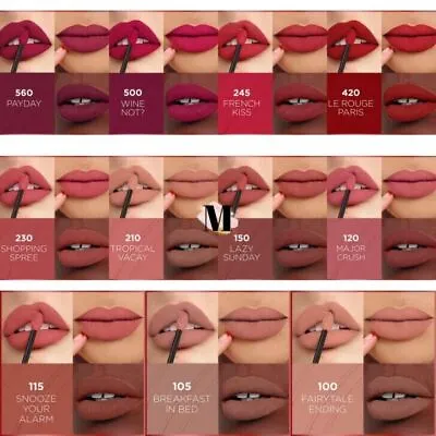 L'Oreal Paris Infallible Matte Resistance Lipstick 5 Ml - Please Choose Shade • £7.45