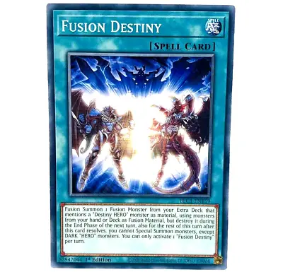YUGIOH Fusion Destiny BLC1-EN159 Common Card 1st Edition NM-MINT • £1.25