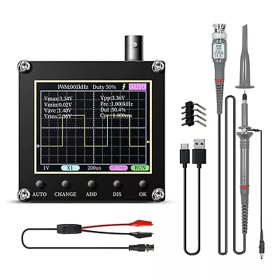 138Pro Mini Handheld Digital Oscilloscope Kit 2.5MS/s High Sampling Rate 20... • $54.29