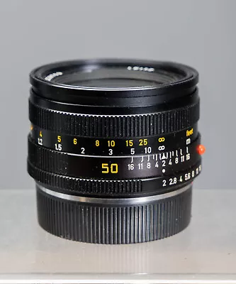 Leica Leitz Canada Summicron R 50mm F2 3Cam Lens R Mount Tested! • $459