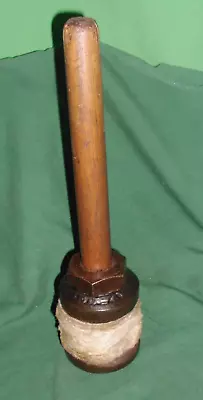 W. Medway Antique  4-1/2 Lb Leather-Rawhide / Steel Mallet- Carver- Stonemason • £72.32