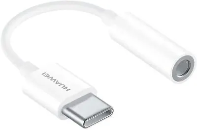 Huawei CM20 Headphone Jack Adapter USB C To 3.5mm White - 55030086 • £8.95