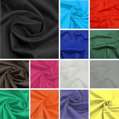£1.50 • Buy Cotton Drill Fabric Twill Material Ideal For Uniforms, Workwear & Furnishing