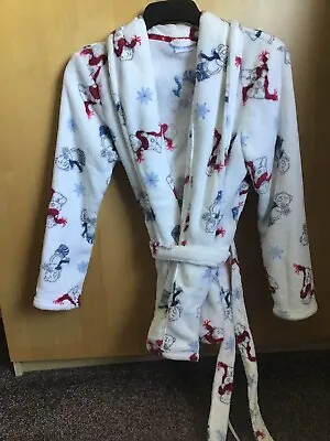£6.99 • Buy Me To You Tatty Teddy Velour Dressing Gown Jacket Size 12 - 14