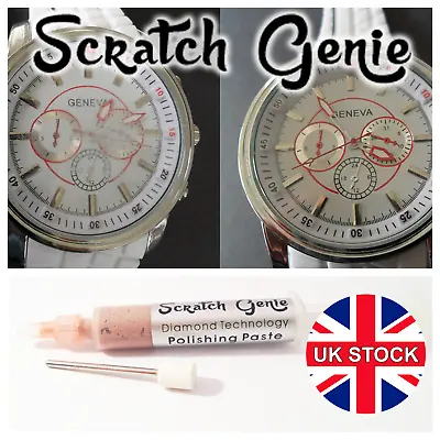 £9.99 • Buy Watch Glass Scratch Remover | Polishing Kit: Acrylic, Glass, Sapphire Crystal