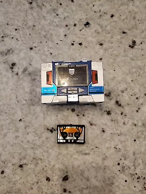 Vintage 1983 Transformers Takara Soundwave Figure Cassette Player W/Tape • $69.99