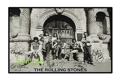 The Rolling Stones Large Signed 12x18 Inch Photograph Poster - Mick Jagger • $28.95