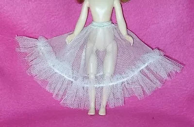 Rare And HTF Vintage Betsy McCall Doll Long Net Slip To Her  Bride  Outfit VGC! • $12