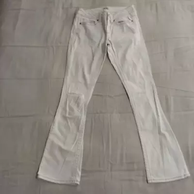 Mudd White Flare Jeans Sz 9 10632 • $20