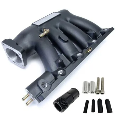 Cast Black Aluminum Intake Manifold For 2002-2006 Acura RSX K20A2 K20A3 K20Z1 • $255