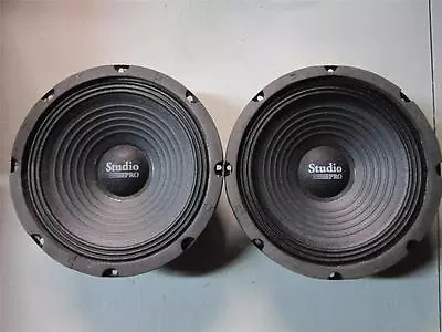 NEW (2) 8  Woofer Speakers.Guitar.Pro Audio Replacment Pair.8ohm.PA.eight Inch • $69