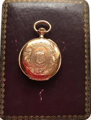 $2045.07 • Buy Antique Constantin Vacheron 18k 750 Gold Pocket Watch Working Late 19th Century