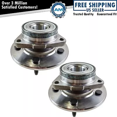 Front Wheel Bearing & Hub Assembly Pair Set For 97-00 Ford Pickup Truck F150 • $91.39