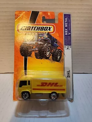 2006 Matchbox Yellow Dhl Delivery Box Truck Mbx Metal Series Mbx #41 Vhtf • $4.95