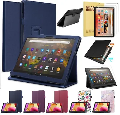 For Amazon Fire HD 11  10  8  7  2021/2022/2023 Leather Stand Tablet Cover Case • $9.99