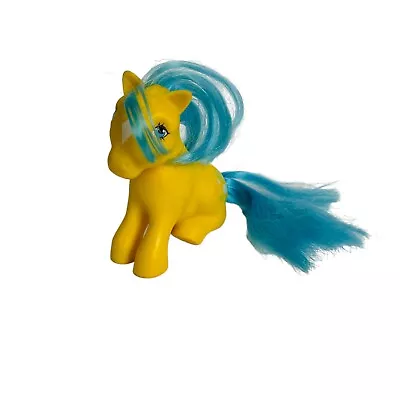 Vintage My Little Pony Generation One  Bubbles  Sitting Pony Hasbro 1983 Toy  • $25