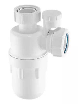 MCALPINE C10V ANTISYPHON WASTE BOTTLE TRAP WHITE 40mm ( 1 1/2  ) • £9