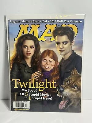 MAD MAGAZINE #518  TWILIGHT COVER DECEMBER 2012 - Bagged & Boarded - VGC • $9.99