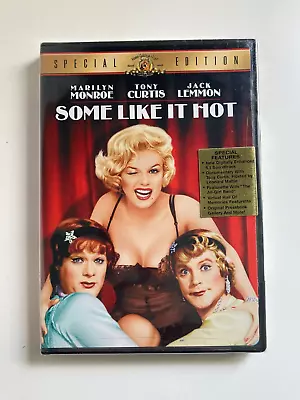 Some Like It Hot DVD Marilyn Monroe Tony Curtis Jack Lemmon Sealed Brand NEW • $7.99