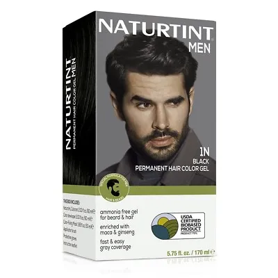 Naturtint - Men's Permanent Hair Color -  1N Black - 5.75 Oz ( Pack Of 1 ) • $14.99