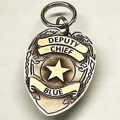 K9 FBI Police Deputy Chief Badge Dog Tag-Pet ID Dog Name Tag Free Engraving • $38