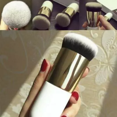 $3.75 • Buy Soft Makeup Tool Flat Foundation Face Blush Kabuki Powder Contour Cosmetic Brush