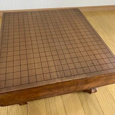 Japanese Go-Board Goban IGO Game Board Only W/ Legs Old B42x45x25 Rare Vintage • $170