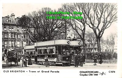 £7.99 • Buy R354327 Old Brighton. Trams At Grand Parade. Collectorcard Croydon CRO 1HW. C107