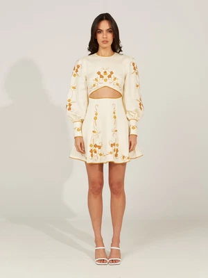 $130 • Buy Bnwt Alice Mccall Vanilla Bean Lera Mini Dress - Size 8 Au/4 Us (rrp $499)