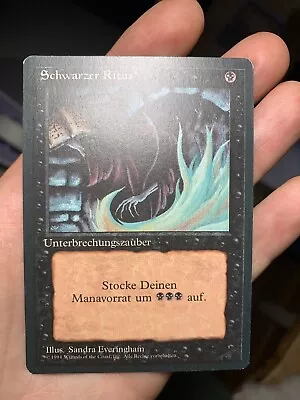 1x German Fbb Dark Ritual - Unplayed Mtg • $14