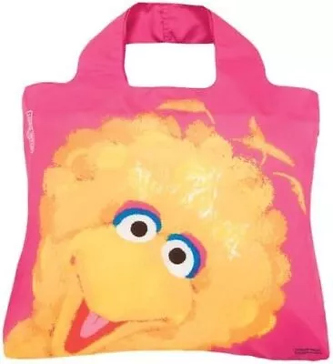 Envirosax Sesame Street Kids Reusable Shopping Bag - Big Bird Pink • $25.99