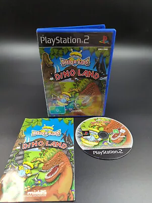 Clever Kids Dino Land (PlayStation 2 PS2) FAST FREE POST • $9.95