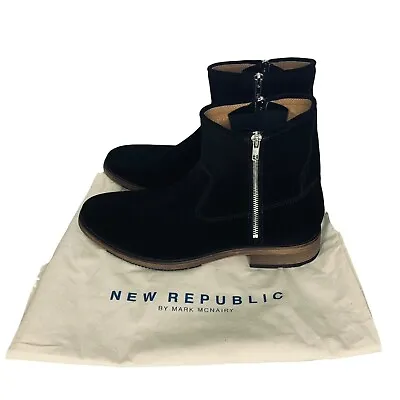 New Republic By Mark McNairy Terrance Boots Mens Size 12 Side Zip NWOT $180 • $89.21