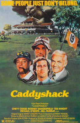 $12.99 • Buy Chevy Chase Bill Murray Caddyshack Movie Score Poster 24x36 New Fast Free Ship