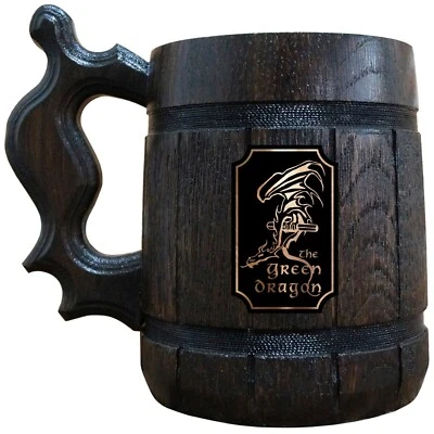 £33.10 • Buy The Green Dragon Beer Mug, Lord Of The Rings Gift, Hobbit Mug, Custom LOTR Stein