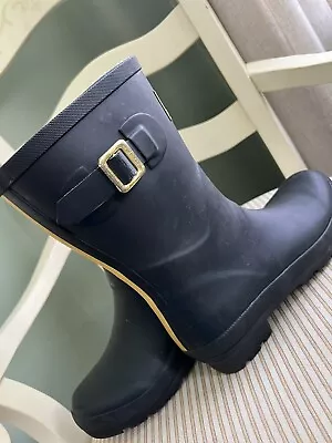 Joules Women's Molly Welly Rain Boot (Size 7.5) • $30