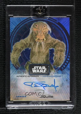 £26.93 • Buy 2022 Topps Star Wars Signature Series Blue 5/50 Tim Dry J'Quille As Auto 4z8