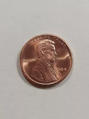 1984 D Lincoln Cent.   Untouched. Gorgeous  • $1.50