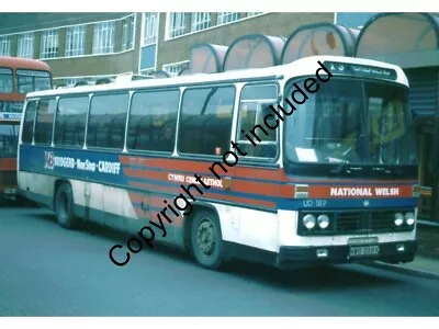 Bus Photo: National Welsh Leyland Leopard Ud189 Kwo558x • £1.25