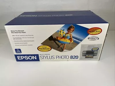 Epson Stylus Photo 820 Ink Jet Printer - Brand New IN THE BOX • $140