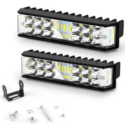 2X 6in LED Work Light Bar Fog Lamp Spot Offroad Driving Truck SUV ATV Motorcycle • $25.98