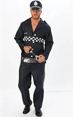 Official Rubie Police Officer Adult Men's Costume - Large Size • £9.99