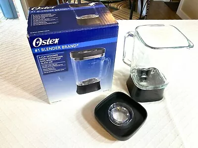 $29.95 • Buy Oster 5-Cup Boroclass REPLACEMENT Glass Jar Square Top Blender Jar Square Top
