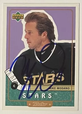 Mike Modano 1999-00 Upper Deck Retro Signed Autographed Auto #24 • $6.25